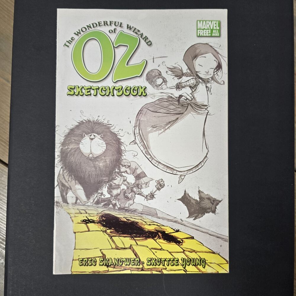 Wonderful Wizard of OZ Sketchbook #1 NM Marvel Comic Books Skottie Young 10